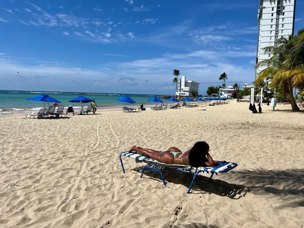 Hobie Oceanfront Apartment At Isla Verde San Juan Extérieur photo