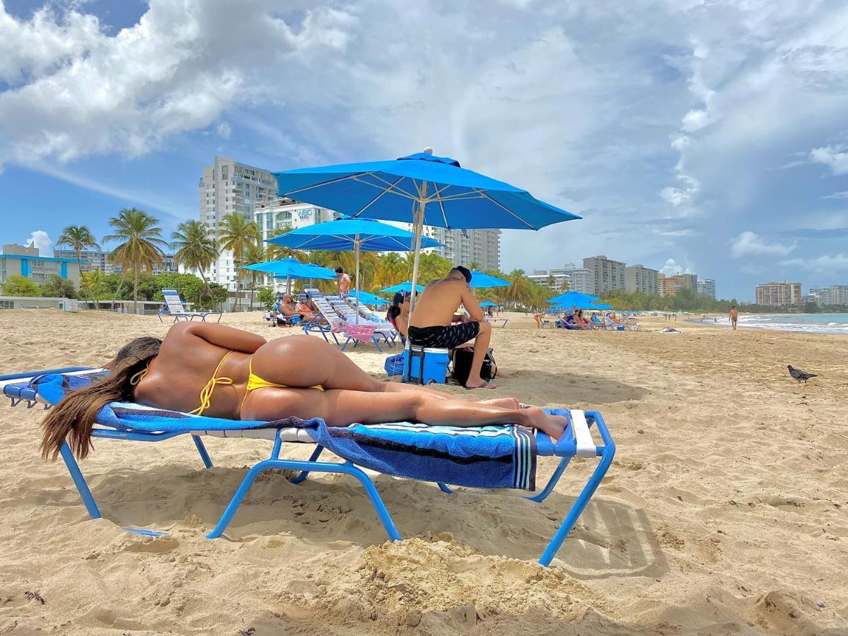 Hobie Oceanfront Apartment At Isla Verde San Juan Extérieur photo