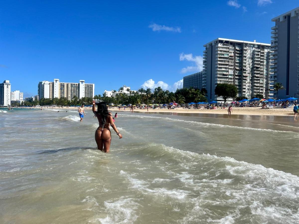 Hobie Oceanfront Apartment At Isla Verde San Juan Extérieur photo